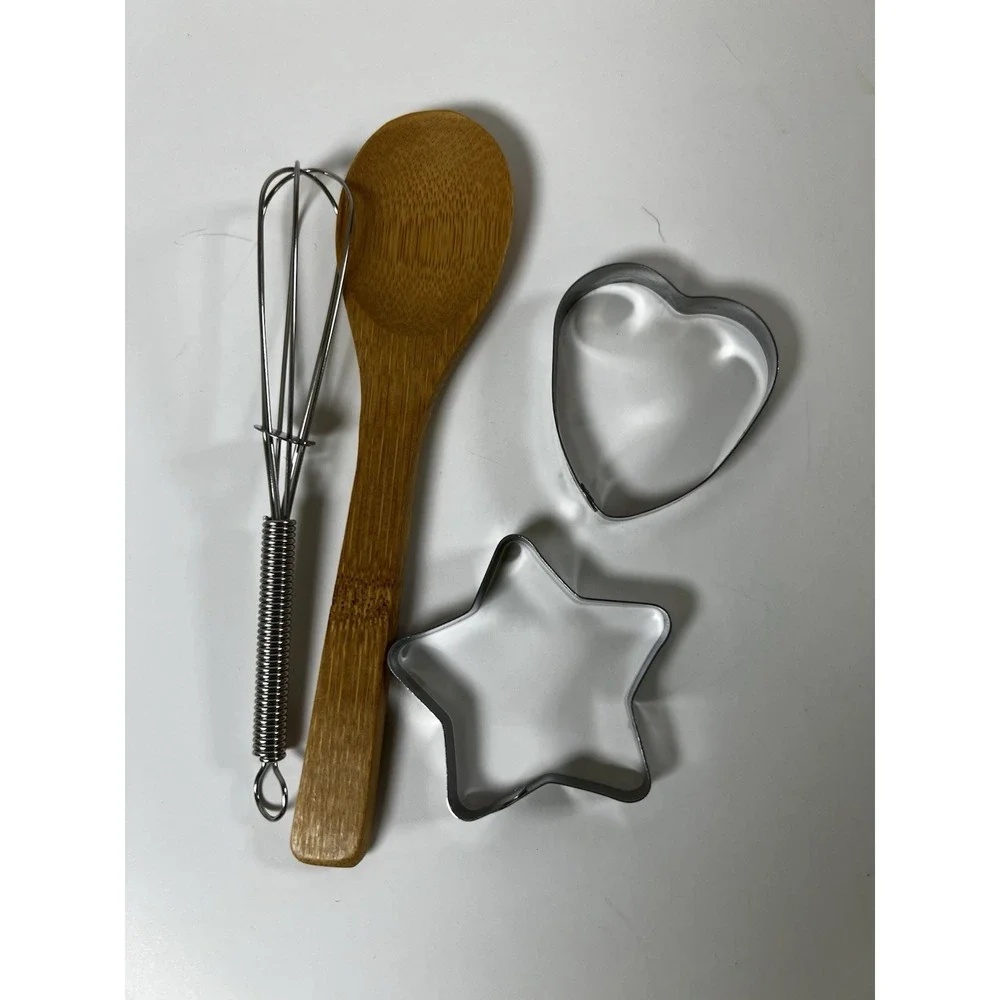 Kids Chef Apron Baking Set | Boys Cooking Costume Kit with Utensils | Ages‎ 3+